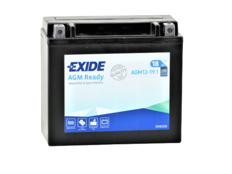 Exide Akku AGM12-19 12v 18Ah, käynnistysvirta 270A